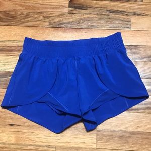 Lululemon blue shorts